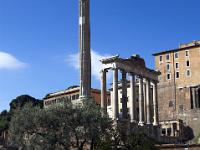 Phokas Säule im Forum Romanum